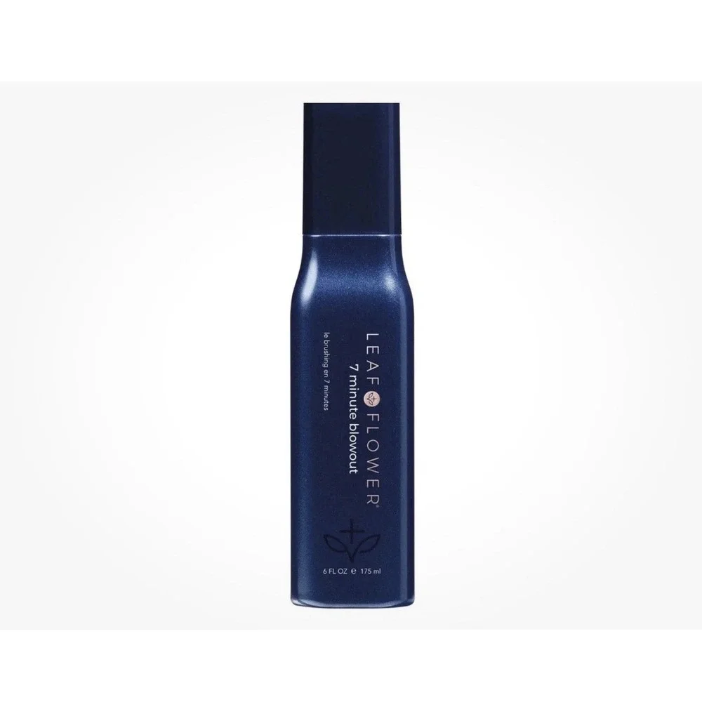 Leaf‎ & Flower 7 Minute Blowout Hair Styling Spray Heat Protectant 6oz 175ml NEW
